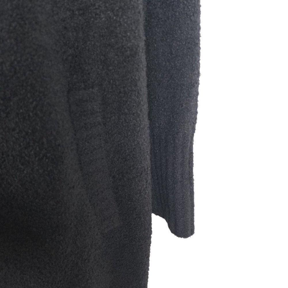 Barefoot Dreams Long‎ Cardigan Sweater 1X Petite Cozy Chic Lite Catalina Black - Picture 4 of 7